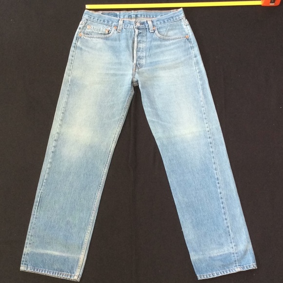 Levi's Denim - Vintage 80-90’s Levi 501 jeans great fade